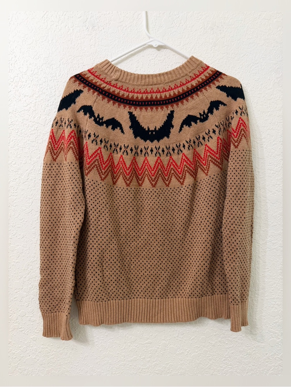 ModCloth It Be Like Bat Fair Isle Sweater - M - Picture 4 of 10
